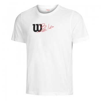 Camiseta Wilson Graphic Tee Bright White